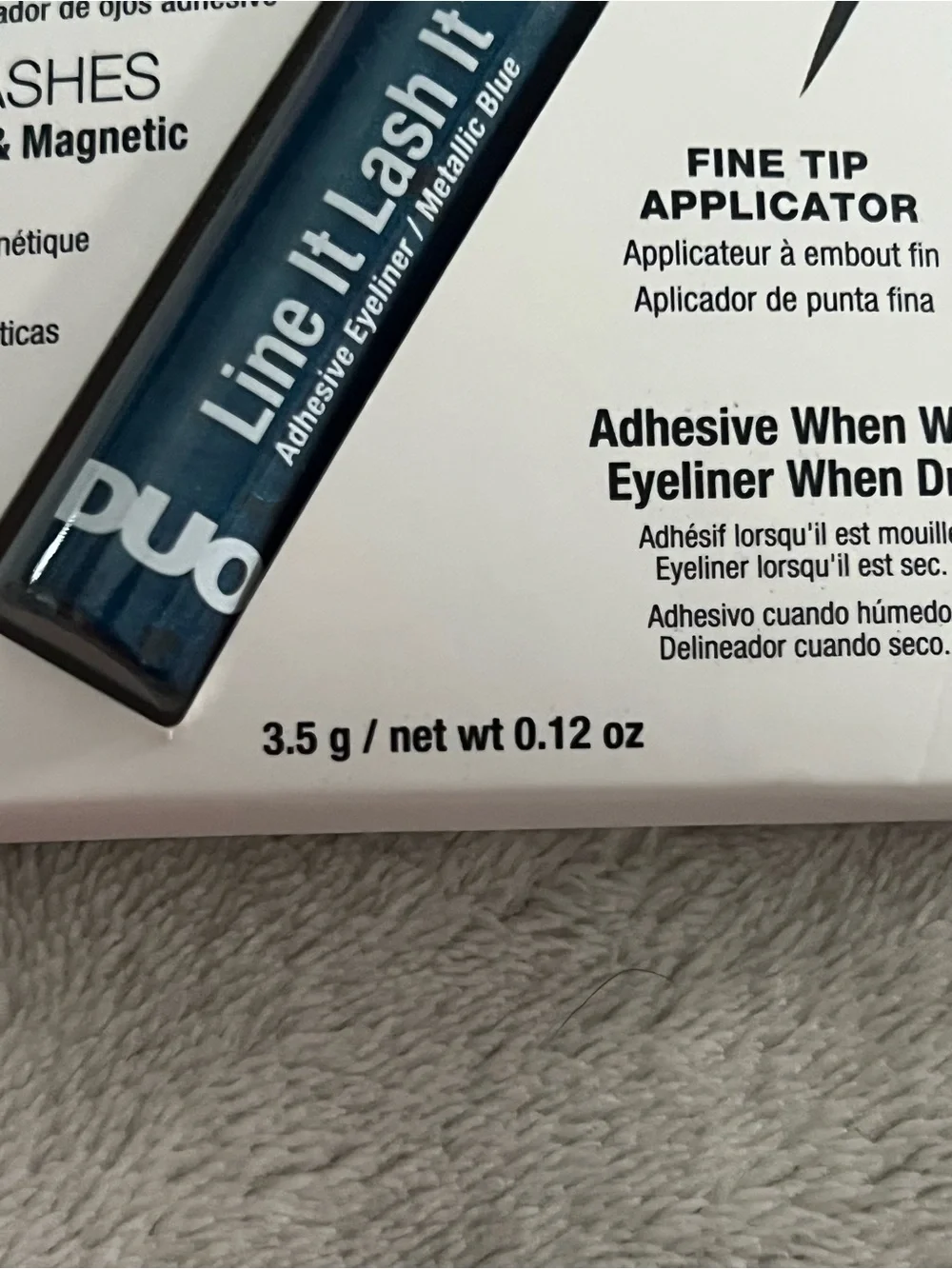 DUO Line It Lash It Adhesive Eyeliner - Metallic Blue